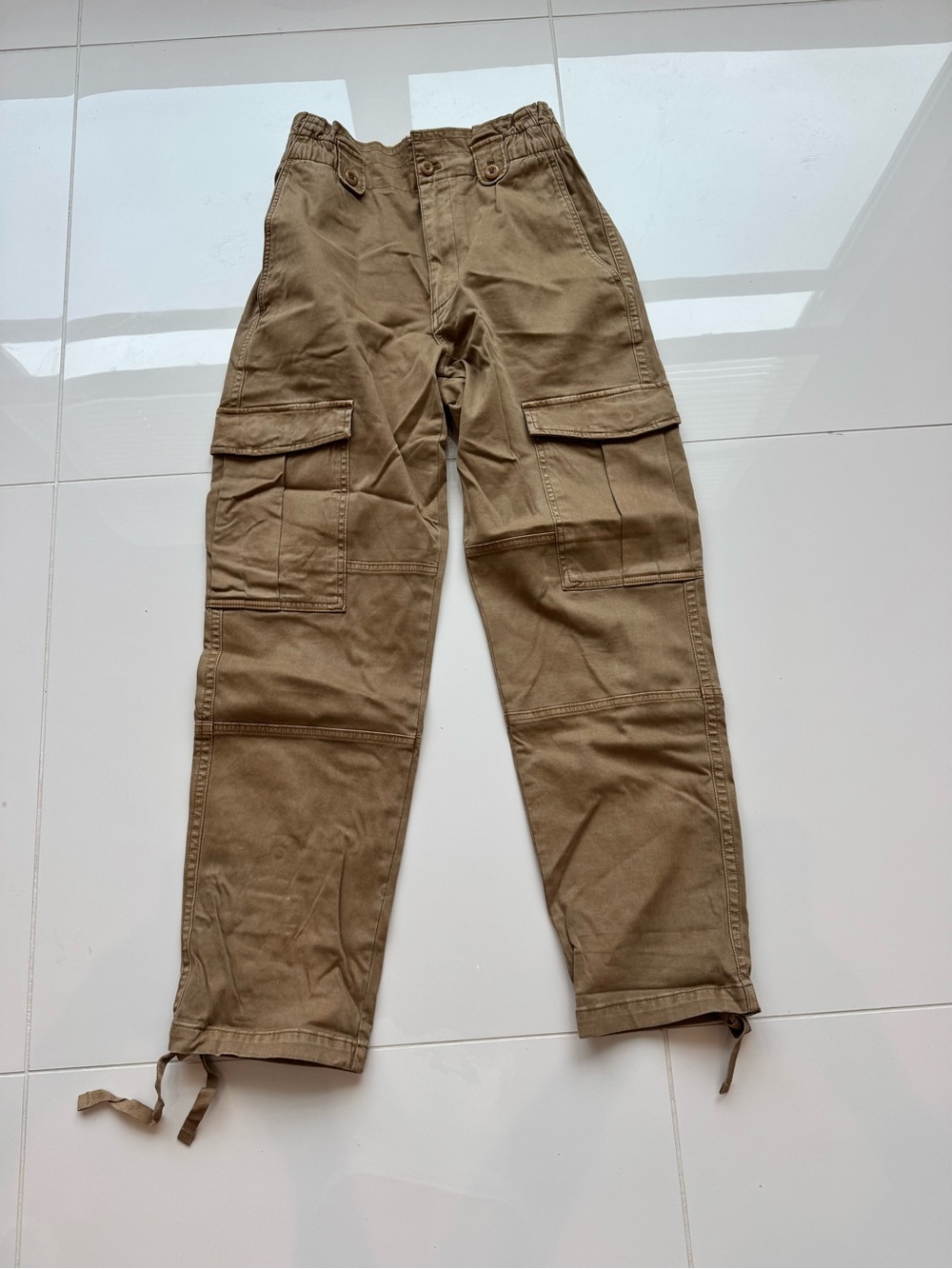 Banana Republic Utility Cargo Pants in Caramel Brown
